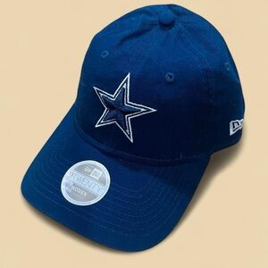 NFL Dallas Cowboys New Era 9Twenty Women’s Navy Adjustable Strap Hat Cap NEW